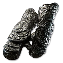 Detailed Mitts